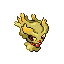 Misdreavus shiny front-facing sprite from Pokémon Emerald