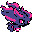 Misdreavus front-facing sprite from Pokémon Silver