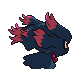 Misdreavus back-facing sprite from Pokémon SoulSilver