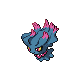 Misdreavus front-facing sprite from Pokémon SoulSilver