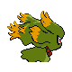 Misdreavus shiny back-facing sprite from Pokémon SoulSilver