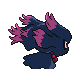 Misdreavus back-facing sprite from Pokémon Platinum