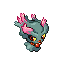 Misdreavus front-facing sprite from Pokémon Sapphire