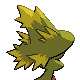 Mismagius shiny back-facing sprite from Pokémon Diamond