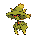 Mismagius shiny front-facing sprite from Pokémon SoulSilver
