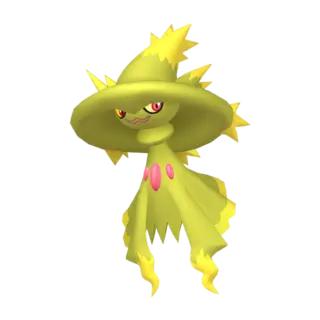 Mismagius shiny front-facing sprite from Pokémon Shining Pearl