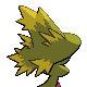 Mismagius shiny back-facing sprite from Pokémon Platinum