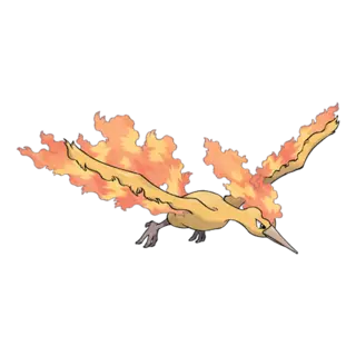 Moltres official artwork