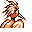 Moltres back-facing sprite from Pokémon Blue