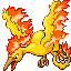Moltres front-facing sprite from Pokémon Sapphire