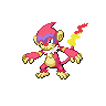 Monferno shiny front-facing sprite from Pokémon Black 2