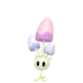 Morelull front-facing sprite from Pokémon Moon