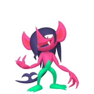 Morgrem front-facing sprite from Pokémon Shield