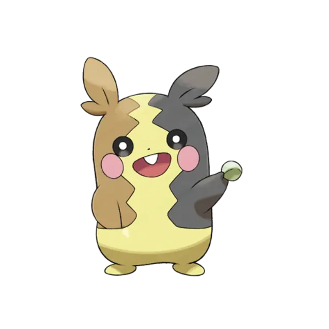 Morpeko, the Two-Sided Pokémon — Electric/Dark-type Pokémon official artwork