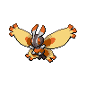 Mothim front-facing sprite from Pokémon Black 2
