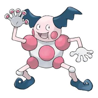 Mr. Mime official artwork