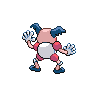 Mr. Mime back-facing sprite from Pokémon White 2