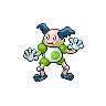 Mr. Mime shiny front-facing sprite from Pokémon Black