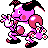 Mr. Mime front-facing sprite from Pokémon Crystal