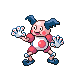 Mr. Mime front-facing sprite from Pokémon Diamond
