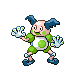 Mr. Mime shiny front-facing sprite from Pokémon Diamond