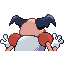 Mr. Mime back-facing sprite from Pokémon FireRed