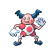 Mr. Mime front-facing sprite from Pokémon SoulSilver