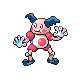 Mr. Mime front-facing sprite from Pokémon Platinum