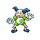 Mr. Mime shiny front-facing sprite from Pokémon Platinum