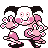 Mr. Mime front-facing sprite from Pokémon Red