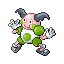 Mr. Mime shiny front-facing sprite from Pokémon Ruby