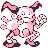 Mr. Mime front-facing sprite from Pokémon Yellow