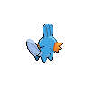 Mudkip back-facing sprite from Pokémon Black 2