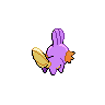 Mudkip shiny back-facing sprite from Pokémon Black