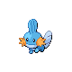 Mudkip front-facing sprite from Pokémon Pearl