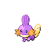 Mudkip shiny front-facing sprite from Pokémon Pearl