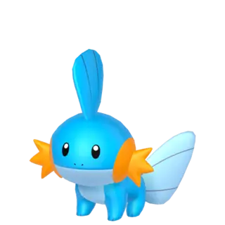 Mudkip front-facing sprite from Legends Za