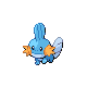 Mudkip front-facing sprite from Pokémon Platinum