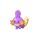 Mudkip shiny front-facing sprite from Pokémon Platinum