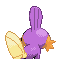 Mudkip shiny back-facing sprite from Pokémon Ruby
