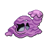 Muk front-facing sprite from Pokémon Black 2