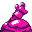 Muk back-facing sprite from Pokémon Crystal