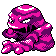 Muk front-facing sprite from Pokémon Crystal
