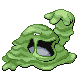Muk shiny front-facing sprite from Pokémon Diamond