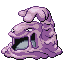 Muk front-facing sprite from Pokémon Emerald