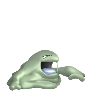 Muk shiny front-facing sprite from Pokémon Scarlet/Violet: The Indigo Disk