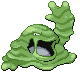 Muk shiny front-facing sprite from Pokémon Platinum