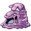 Muk front-facing sprite from Pokémon Sapphire