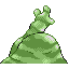 Muk shiny back-facing sprite from Pokémon Sapphire