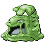 Muk shiny front-facing sprite from Pokémon Sapphire